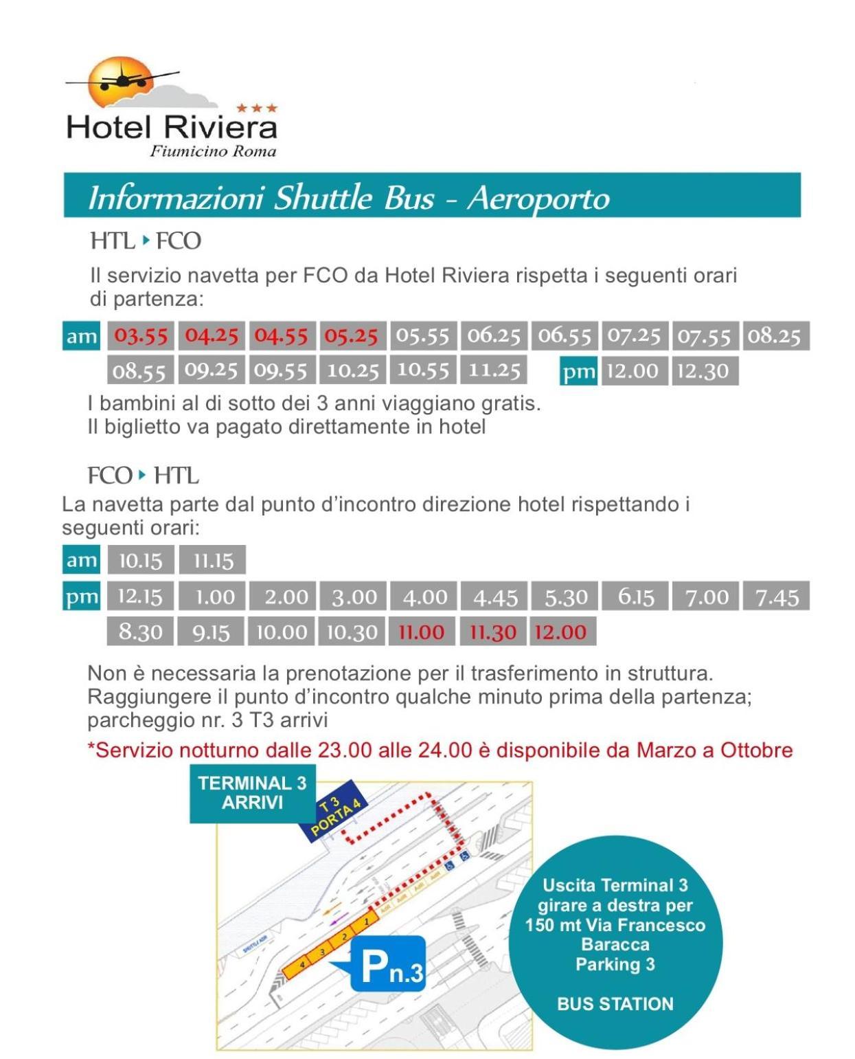 Hotel Riviera Fiumicino Eksteriør billede